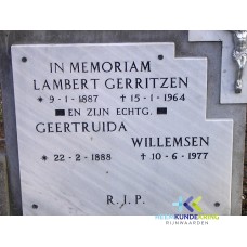 Grafstenen kerkhof Herwen Coll. HKR (227) L.Gerritzen & G.Willemsen